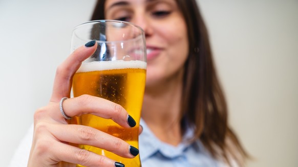 Bier Alkohol Frau