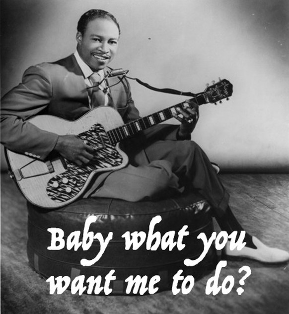 https://en.wikipedia.org/wiki/Jimmy_Reed 
Grosse Fragen der Popmusik? jimmy reed