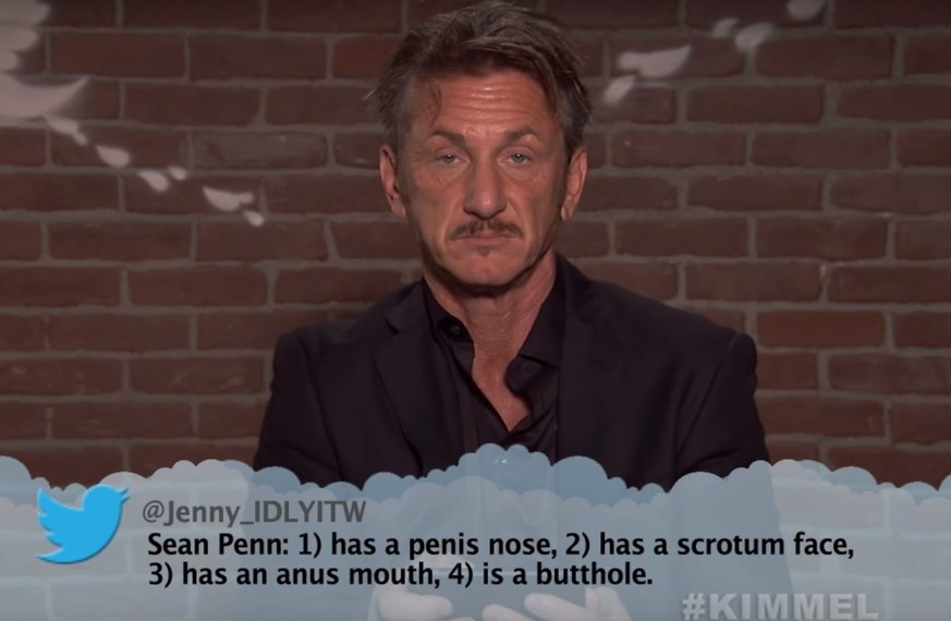 «Sean Penn hat eine Pimmel-Nase»: Hollywood-Stars lesen gemeine Tweets – die Oscar-Edition