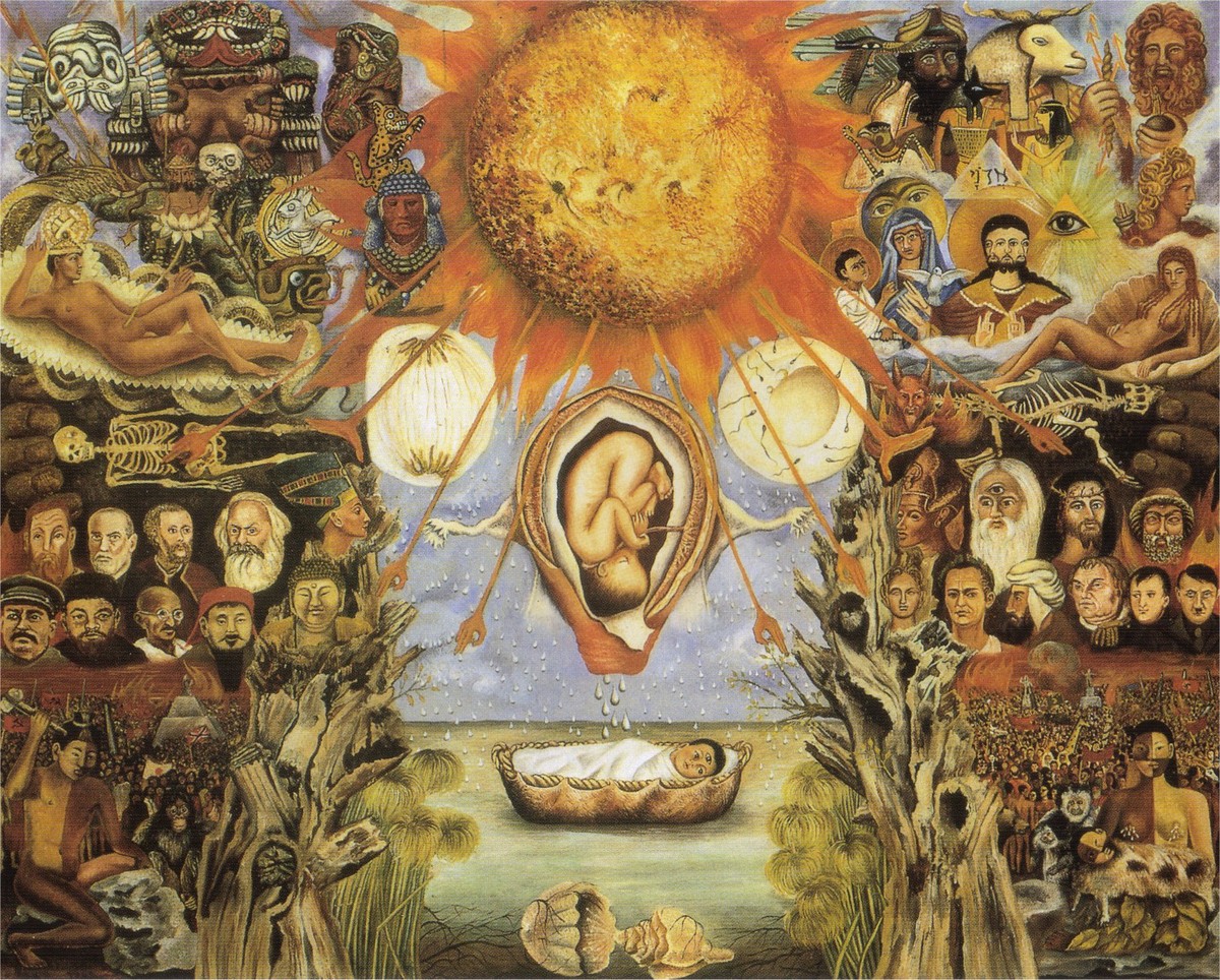 «Moses»,1945. Das Bild war eine Frida-typische, völlig unverkopfte Reaktion auf die Lektüre von Sigmund Freuds «Der Mann Moses und die monotheistische Religion».