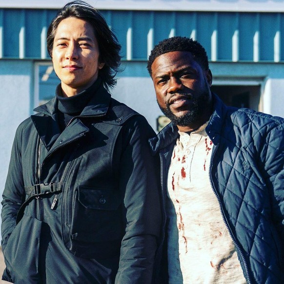 The Man From Toronto mit Kevin Hart und Tomohisa Yamashita