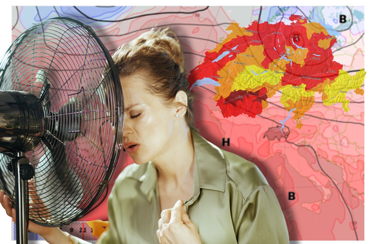 La canicule se réinstalle en Suisse romande, ce qui dit MétéoSuisse