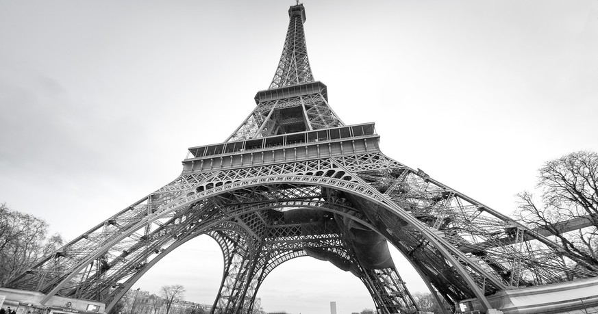 Eiffelturm Paris Winter