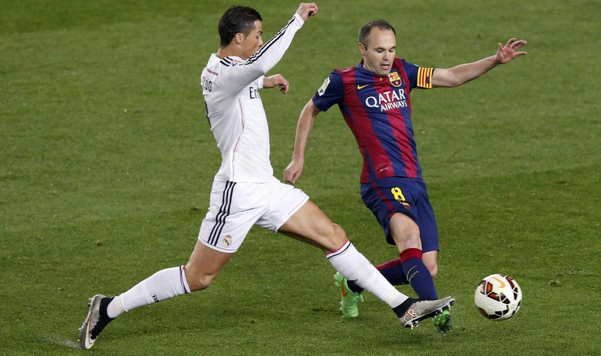 Ronaldo und Iniesta: Zwei Männer, die von einer Regeländerung hätten profitieren können.