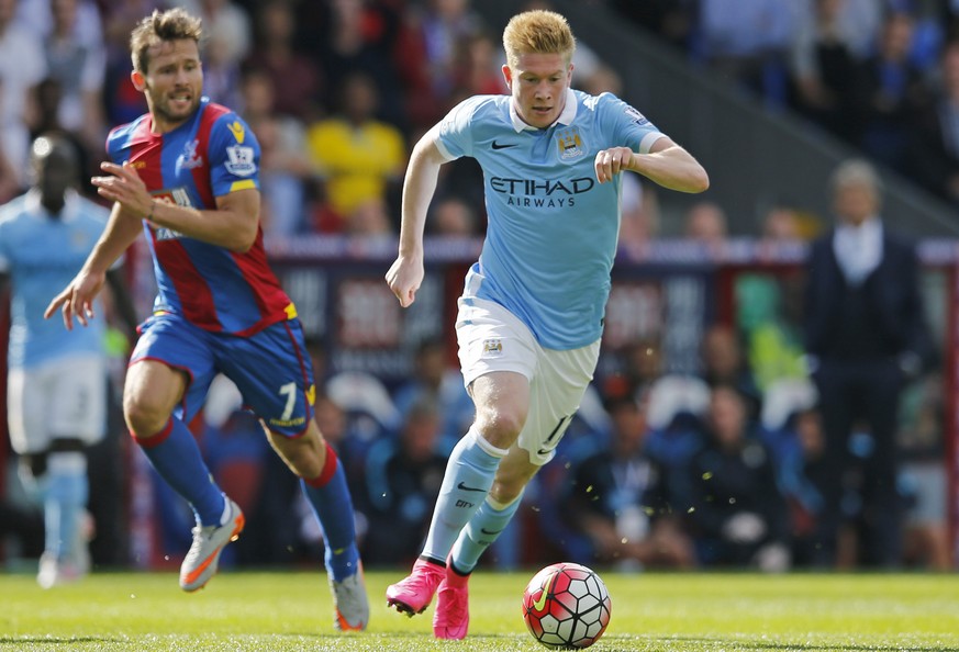 Kevin de Bruyne trägt zum ersten Mal das hellblaue Trikot.