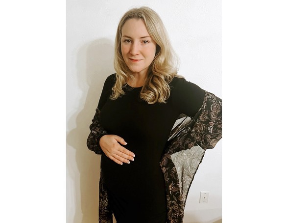 This image provided by Kate Cox shows Kate Cox. A Texas judge has given the pregnant woman whose fetus had a fatal diagnosis permission to get an abortion in an unprecedented challenge to the state?s  ...