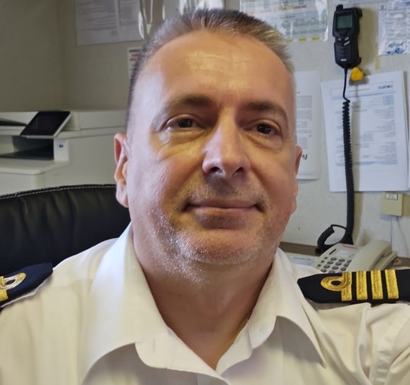 Tanker captain Maksimilijan Zubanovic has been sailing the world's oceans for years.