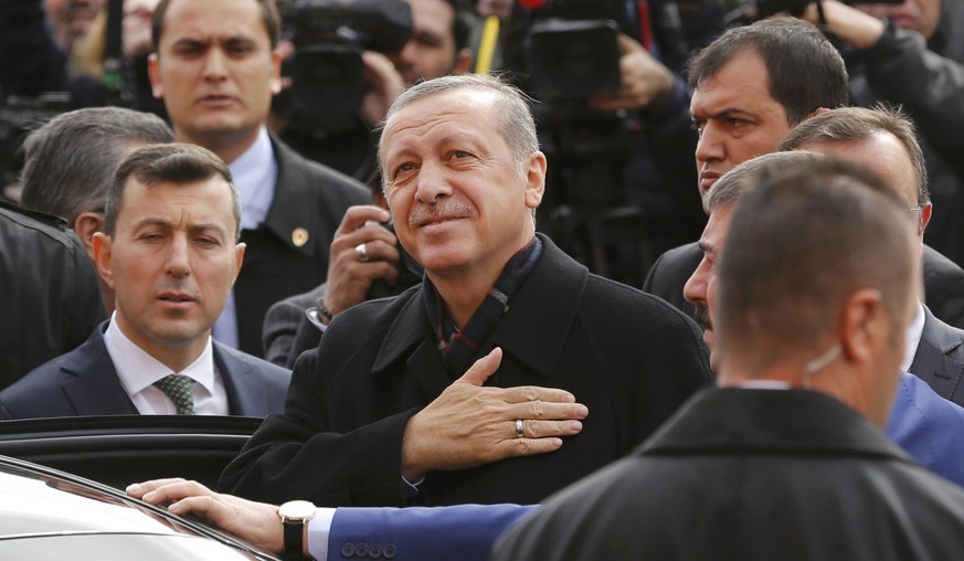 Hat Grund zur Freude: Der türkische Präsident Recep Tayyip Erdogan.&nbsp;<br data-editable="remove">