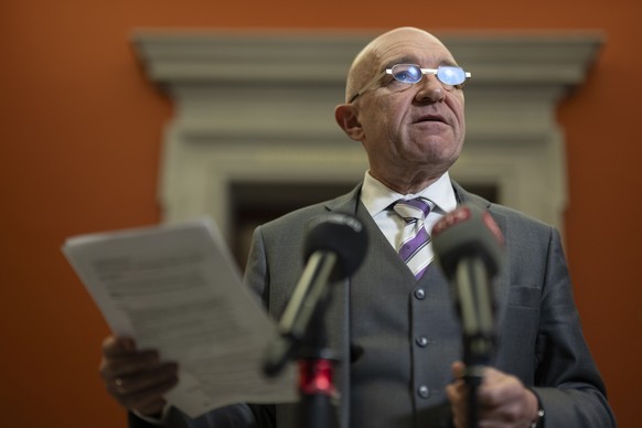 Staenderat Daniel Jositsch, Praesident der Kommission fuer Rechtsfragen des Staenderats, RK-N kommentiert das Urteil des Europaeischen Gerichtshofs fuer Menschenrechte EGMR vom 9. April 2024 in Sachen ...