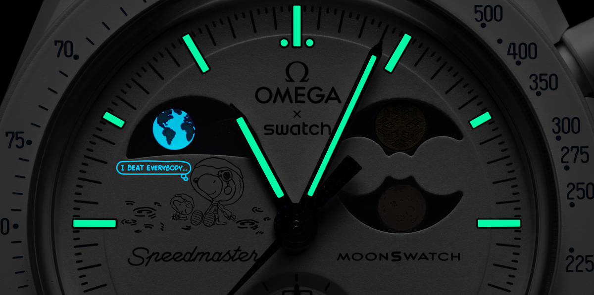 Moonswatch Cold Moon Uhr