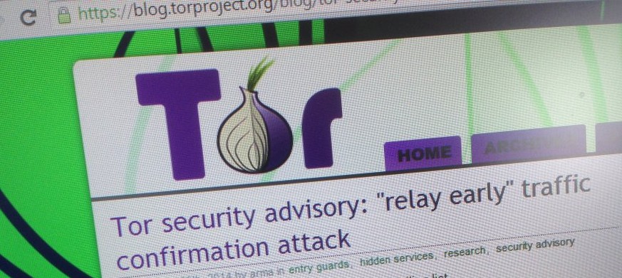 Webseite der Tor-Betreiber: Warnung vor manipulierten Relaystationen.