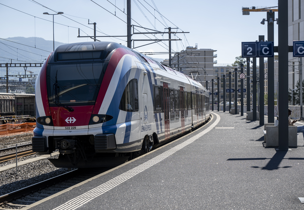 Les CFF veulent des trains plus gros pour le Léman express.