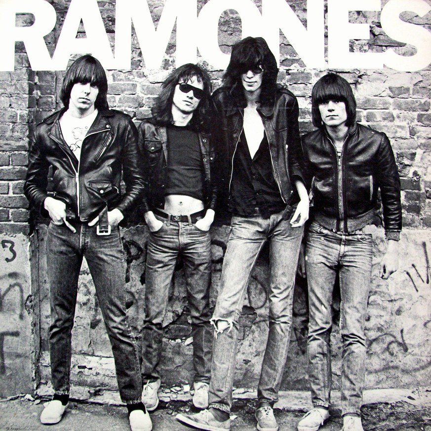 Debutalbum «Ramones», 1976.