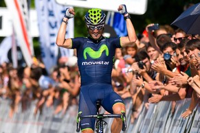 Alejandro Valverde triumphiert zum zweiten Mal nach 2008 bei der&nbsp;Clasica Ciclista in San Sebastian.