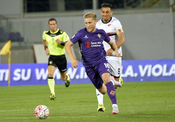 Florenz, 12.09.2015, Fussball Serie A, Fiorentina - Genoa. 
Jakub Blaszczykowski (Fiorentina) (Carlo Ferraro/IPP/EQ Images) SWITZERLAND ONLY