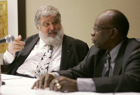 Chuck Blazer (links) und Jack Warner.