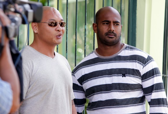 Andrew Chan (links) und Myuran Sukumaran.