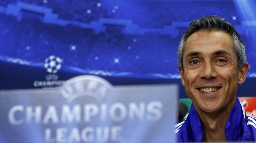 FCB-Trainer Paulo Sousa ist vor dem Auftritt gegen Liverpool gut gelaunt und extrem optimistisch.