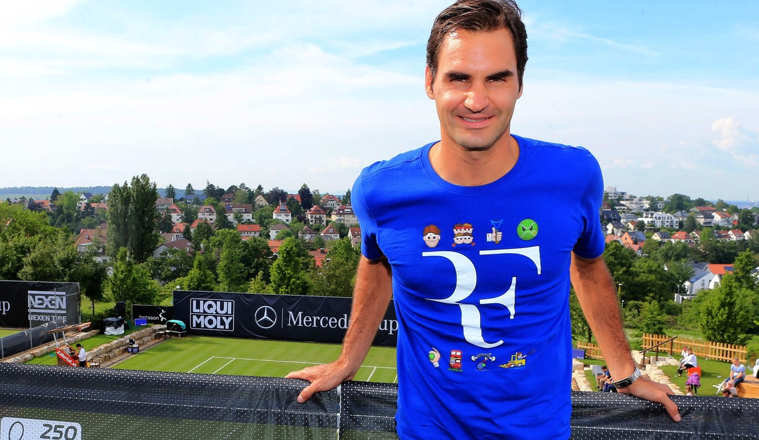 Federer will in Stuttgart endlich wieder voll angreifen.