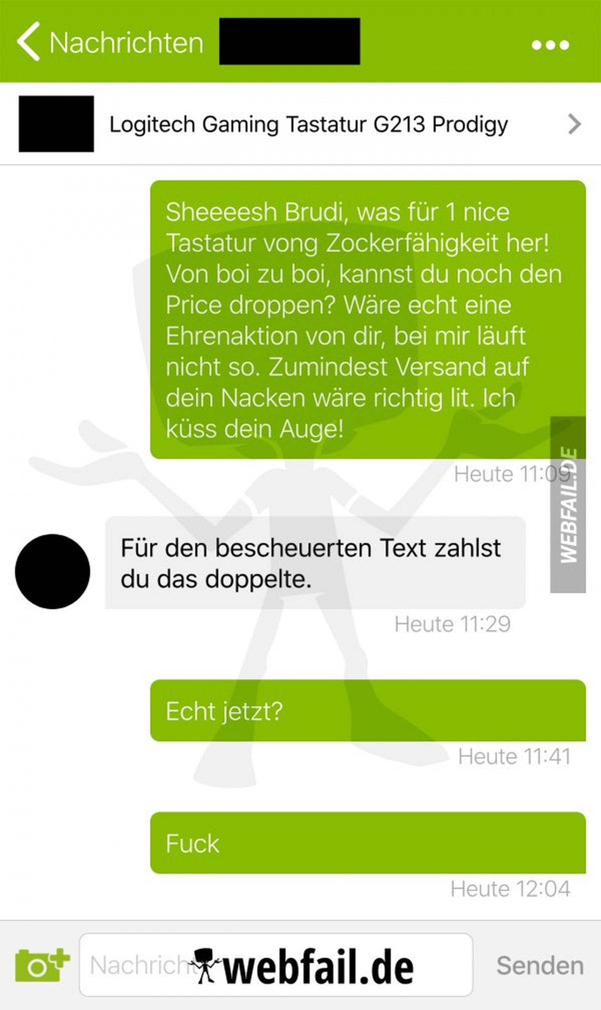 PICDUMP 1 VOR 300! 亞
Ich kann den Verkﾃ､ufer gut verstehen