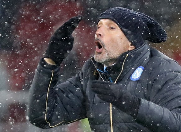 Napoli muss im Topspiel gegen Juventus ohne seinen Cheftrainer Spalletti auskommen.