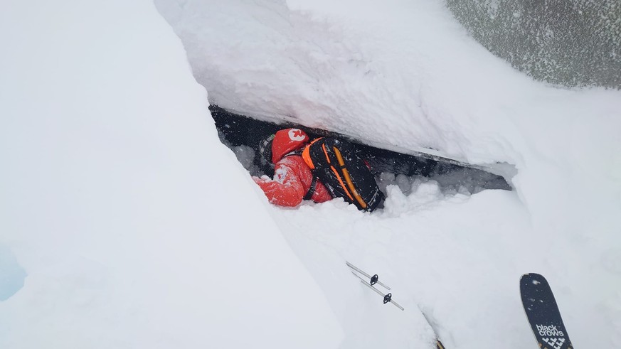 Gletscher 3000 19. Februar 2026 Neuschnee Les Diablerets Scex Rouge