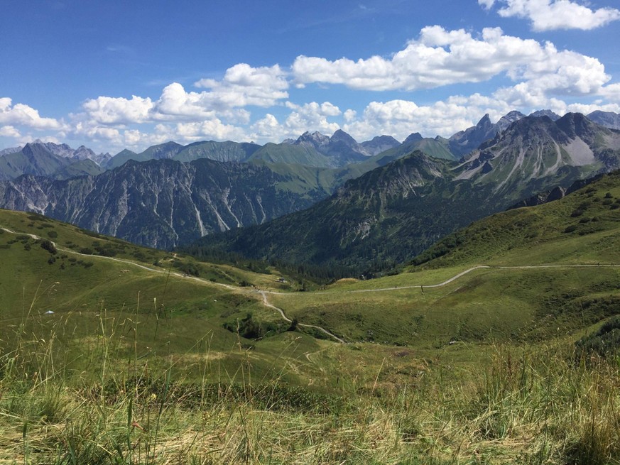 Alp Riezlern in Vorarlberg, Österreich