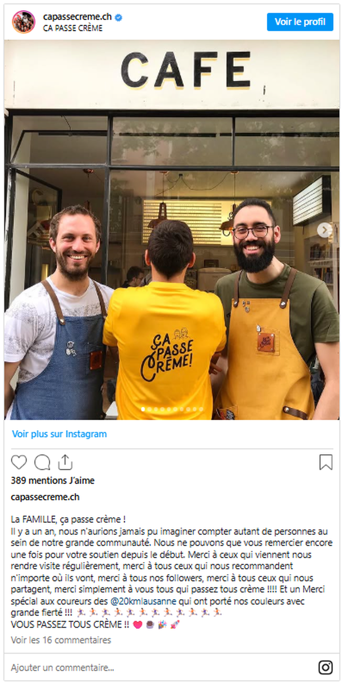 ÇA PASSE CRÈME.