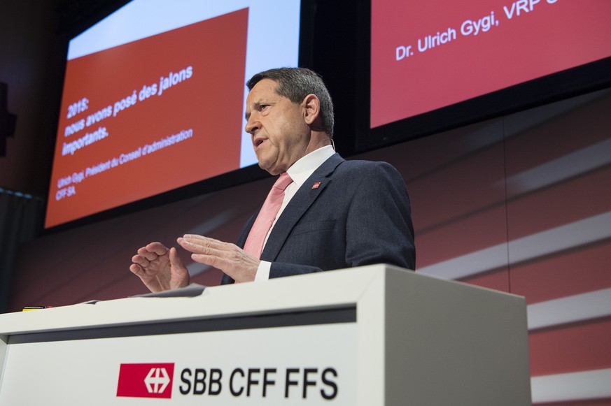 Ulrich Gygi ist Verwaltungsratspräsident bei den Schweizerischen Bundesbahnen.