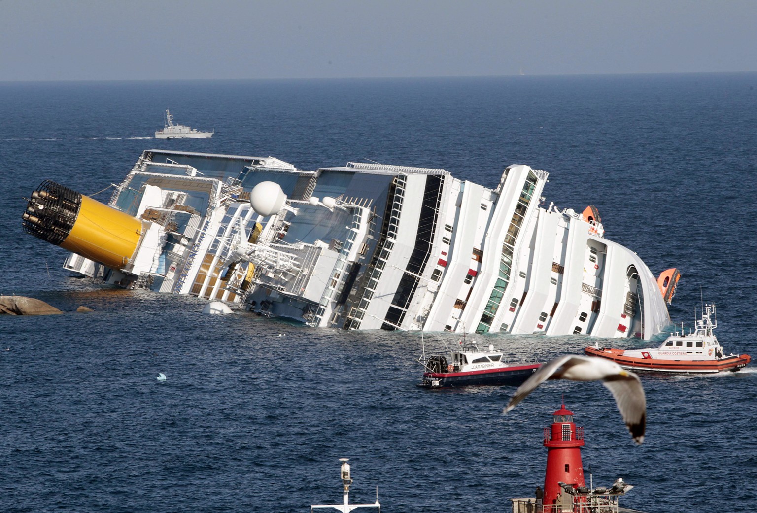 Bei der Havarie des Kreuzfahrtschiffs vor der Mittelmeerinsel Giglio waren im Januar 2012 insgesamt 32 Menschen ums Leben gekommen.&nbsp;