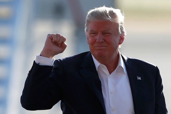 Partei einen: Donald Trump hat die Unterstützung des Republikaners Ryan.