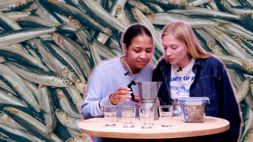 Sardellen-Espresso. Ja. It's a thing, offenbar