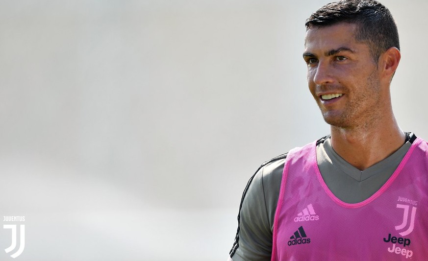 Ronaldo beeindruckt bei Juventus Turin im Training.