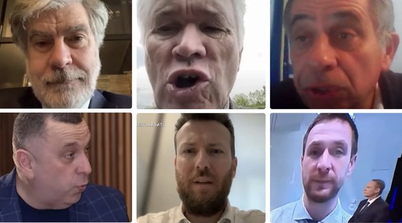 Alle traten bei "Voice of Europe" in Erscheinung: Bei Sass sind sie mehrheitlich weiter zu Gast.