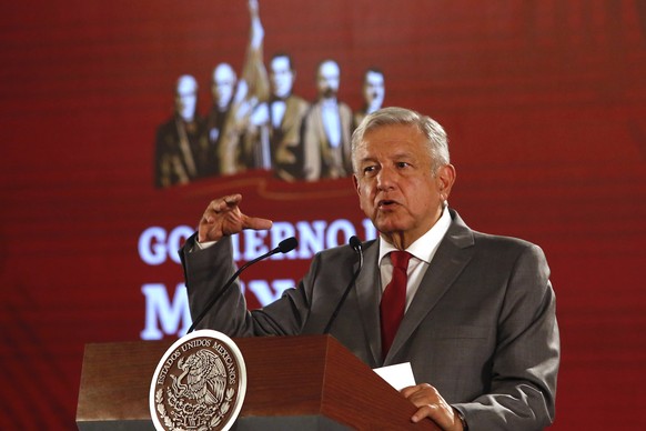 Mexico President Andrés Manuel López Obrador says Mexico will not respond to U.S. President Donald Trump&#039;s threat of coercive tariffs with desperation, but instead push for dialogue, during his d ...