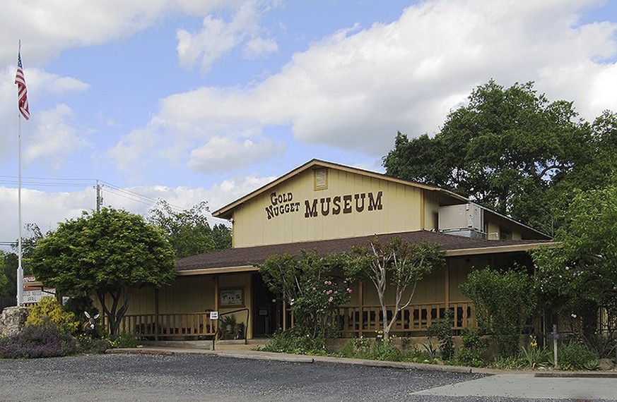 This undated photo provided by Glenn Harrington shows the Gold Nugget Museum in Paradise, Calif. Most homes are gone, as are hundreds of shops and other buildings. The supermarket, the hardware store, ...