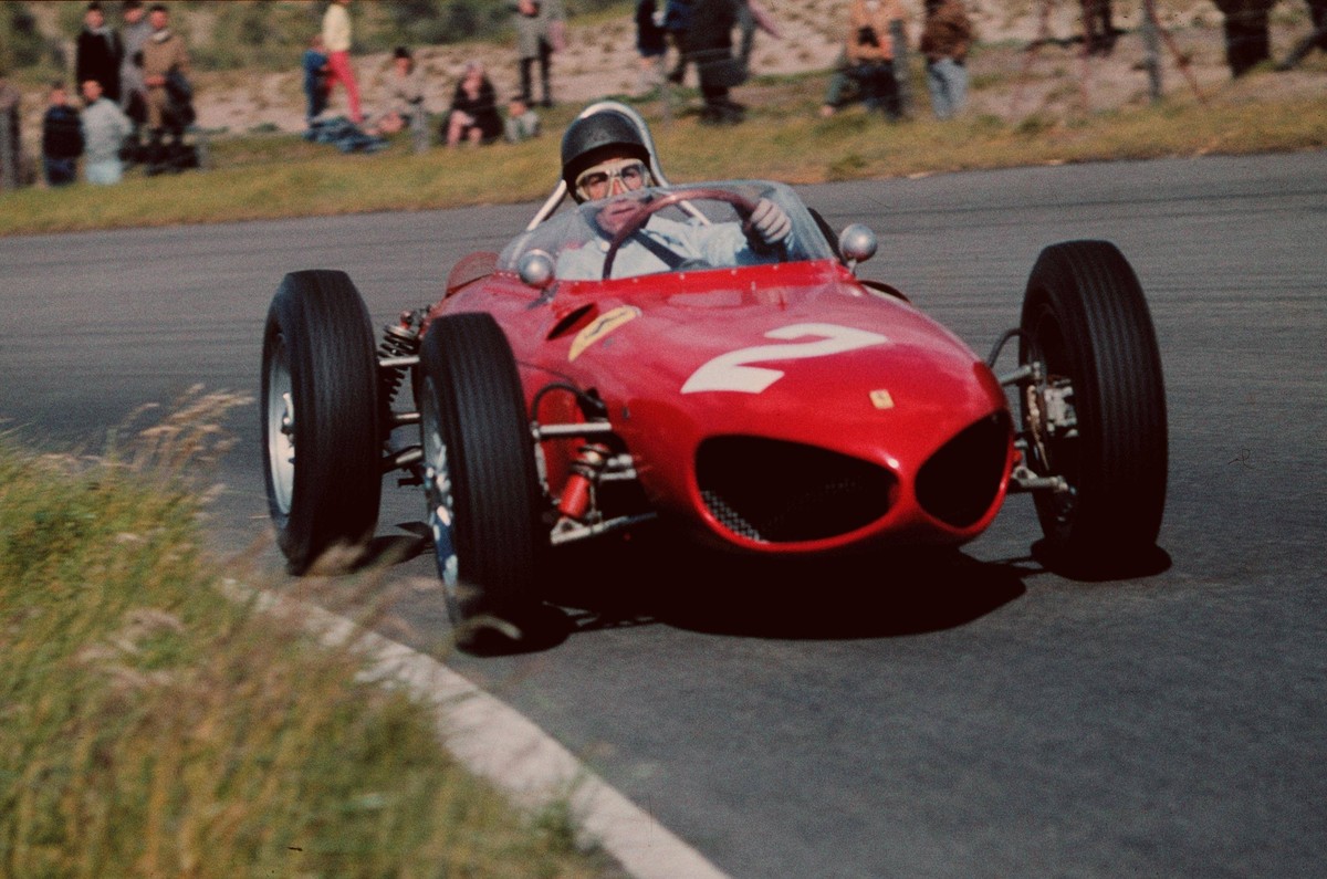 Ritchie GintherUSA Ferrari 156, finished 5th..Dutch GP, Zandvoort, 22 May 1961 Copyright: xSuttonxMotorsportsx