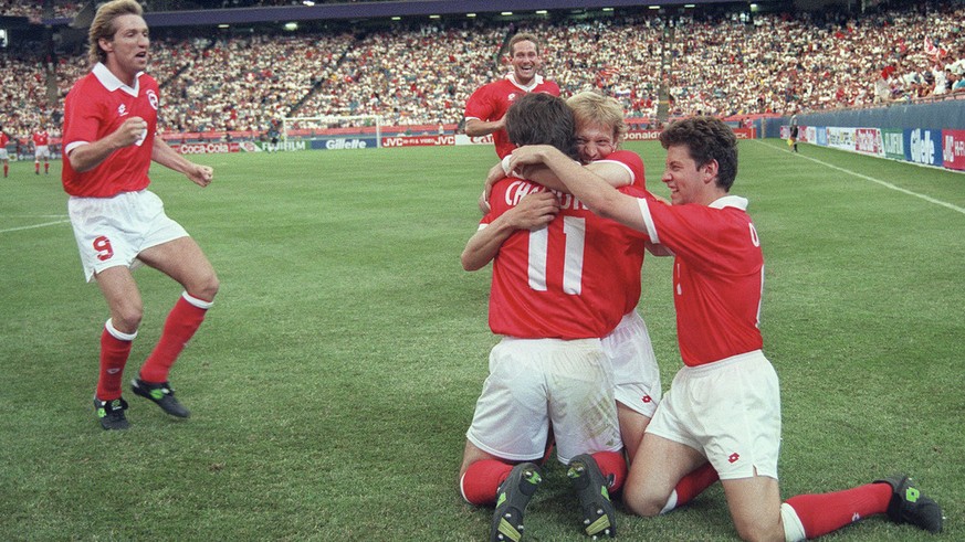 An der WM 1994 fegt die Schweiz Rumänien mit 41 weg