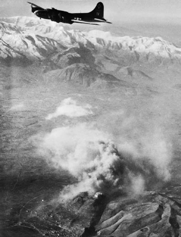 Die Zerstörung des Klosters am 15. Februar 1944