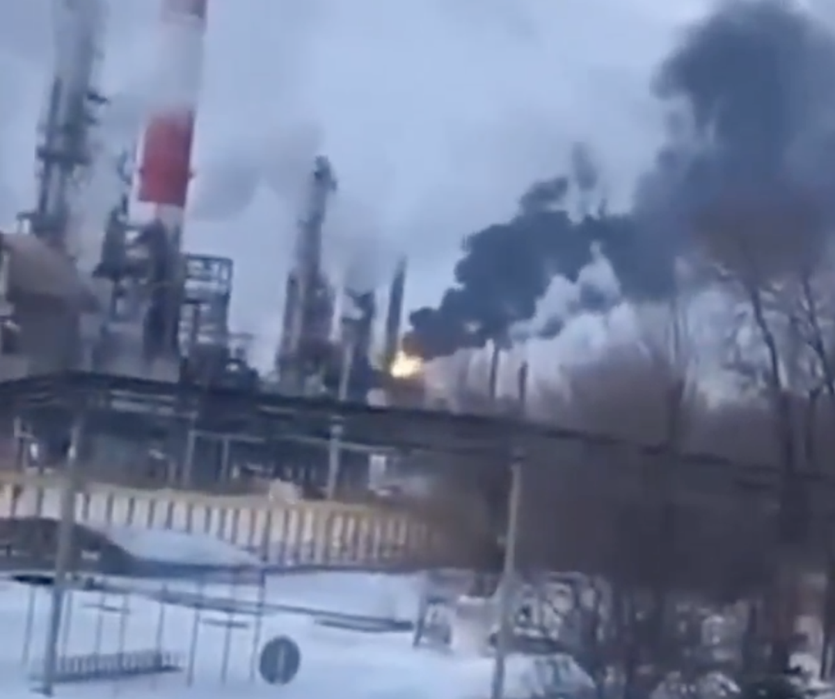 Oil refinery Russia struck by Ukrainian drone: Sysran Syzran