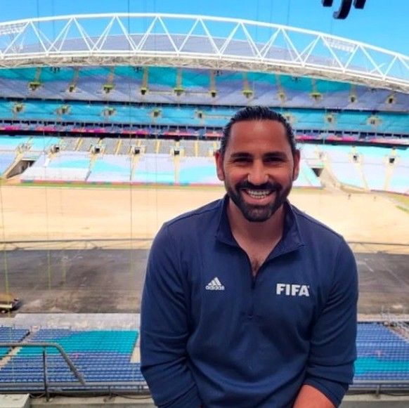 Ersan Gökay im Februar 2023 auf Inspektionsreise in Australien.