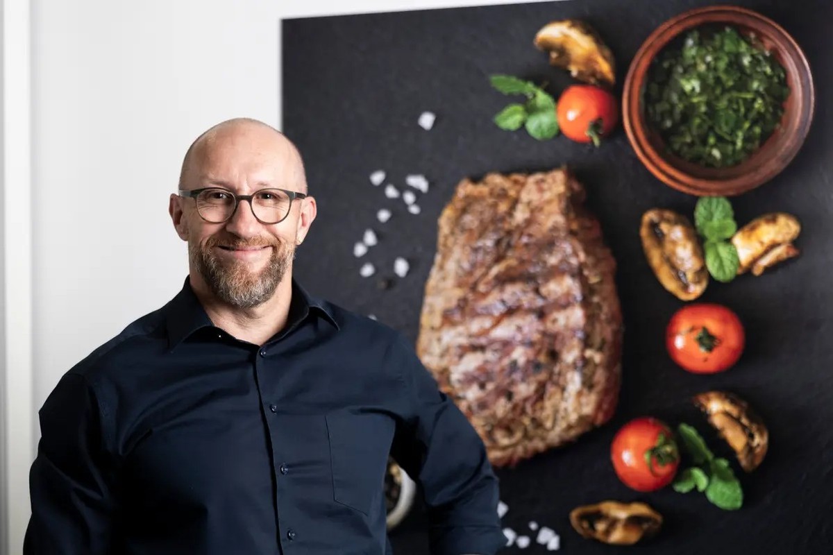 Chef der Geschäftsleitung beim Schweizer Fleisch-Fachverband Daniel Schnider, höchster Metzger des Landes