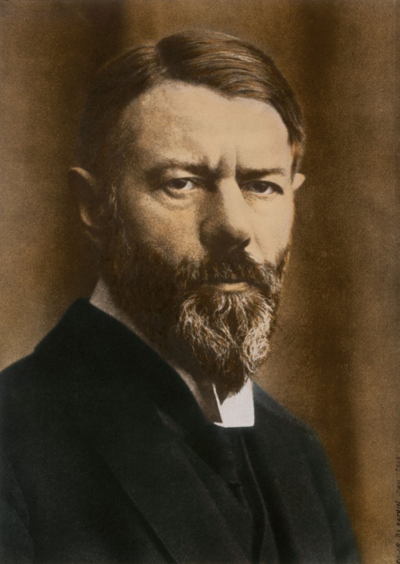 Der Soziologe Max Weber.