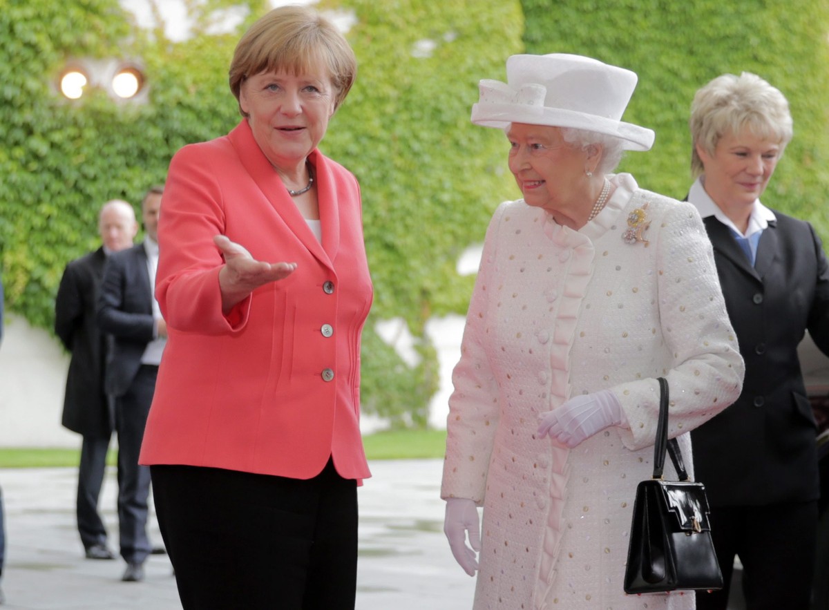 Die zwei mächtigsten Frauen der Welt treffen sich in Berlin: Angela Merkel und Queen Elizabeth II.