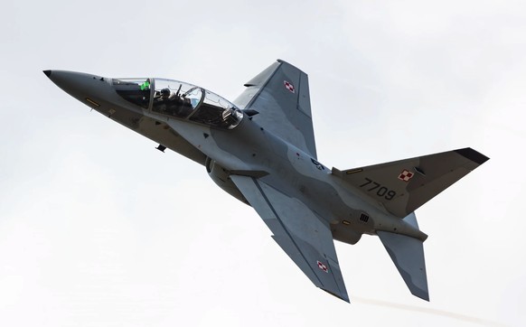 Leonardo M-346-Jet der polnischen luftwaffe