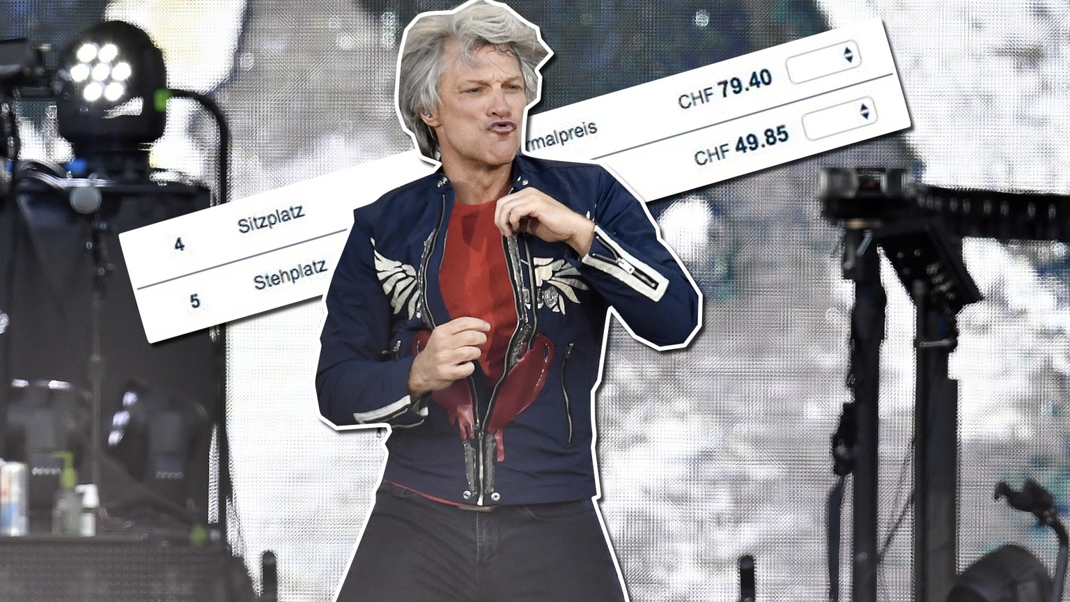 Bon Jovi im Letzigrund