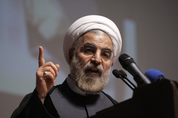 Iran-Präsident Rohani: Aus den USA gab's Zuspruch für die Einigung, aus Israel bläst dem Gottesstaat ein eisiger Wind entgegen.