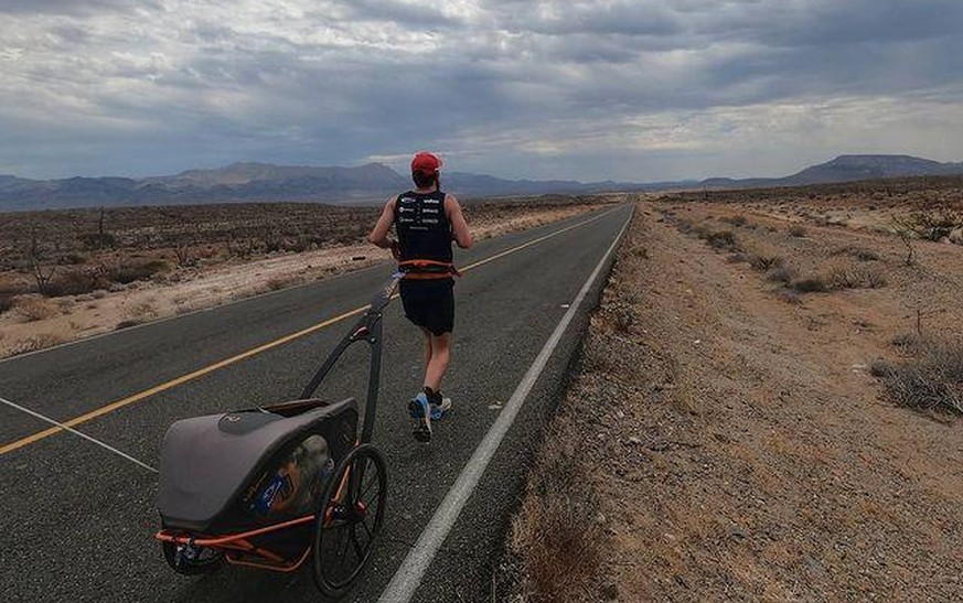 Unterwegs auf den endlosen Strassen in Baja California.