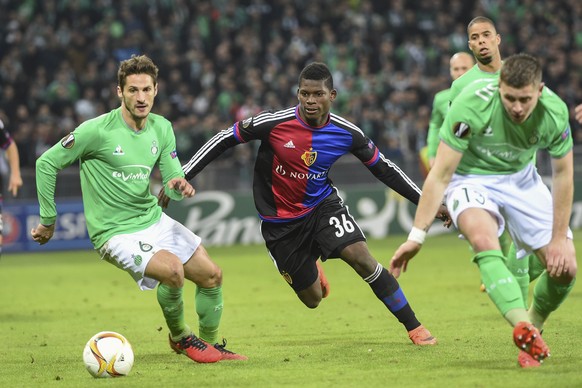 Im Hinspiel hatte Saint-Etienne gegen Breel Embolo und Co. knapp die Nase vorn.