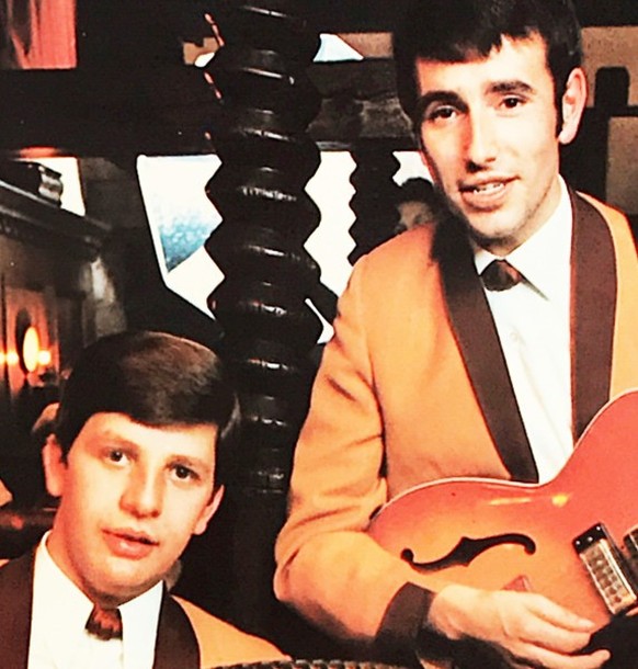 Ausschnitt aus dem Cover des Albums «Das git Stimmig» von Walti &amp; Werni.